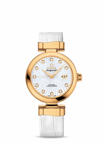 Omega LadyMatic Co-Axial 34 Yellow Gold / MOP 425.63.34.20.55.002 (42563342055002)
